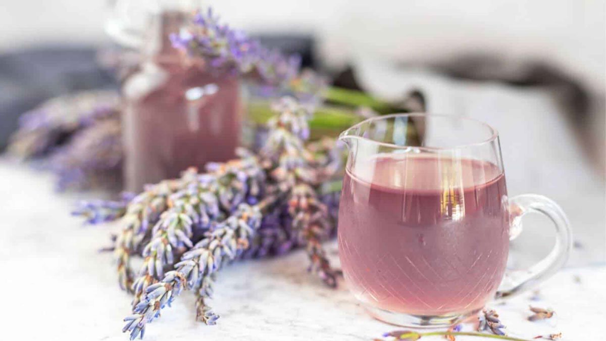 How to Make Lavender Simple Syrup