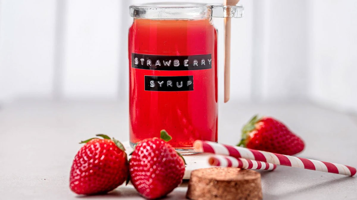 How to Make a Simple Strawberry Syrup (3 Ways)