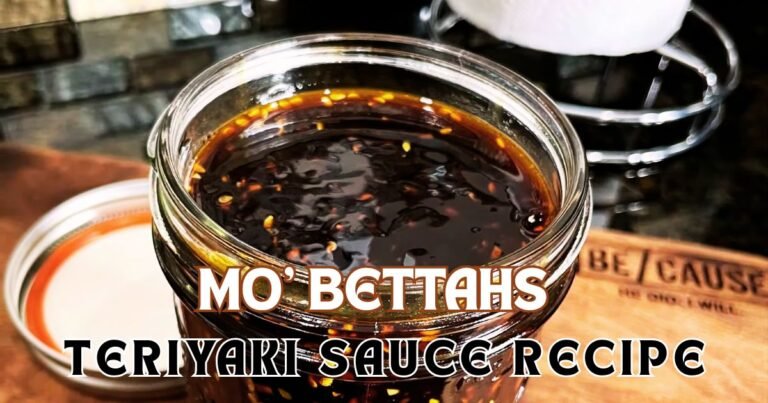 Mo’ Bettahs Teriyaki Sauce Recipe