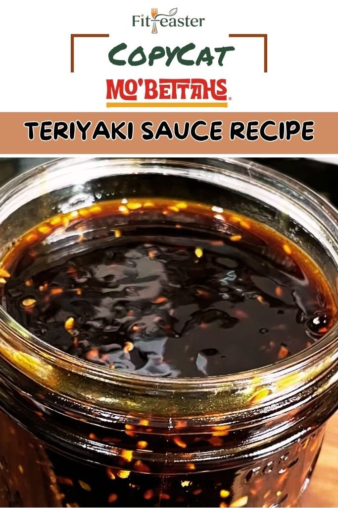 Mo’ Bettahs Teriyaki Sauce Recipe Pin