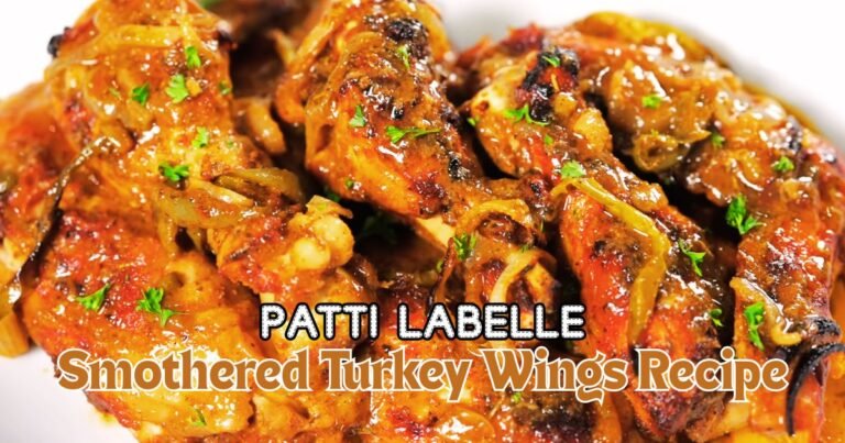 Patti Labelle Smothered Turkey Wings Recipe