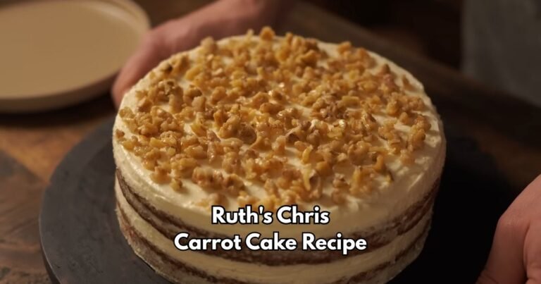 Ruth's Chris Carrot Cake Recipe