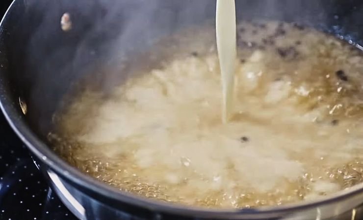 Finish with Cream and Mustard