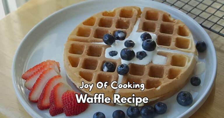 Joy Of Cooking Waffle Recipe