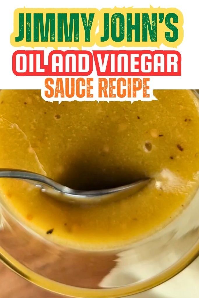 Copycat Jimmy John's Oil and Vinegar Sauce Recipe
