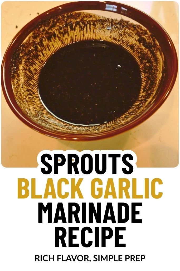 Copycat of Sprouts Black Garlic Marinade Recipe