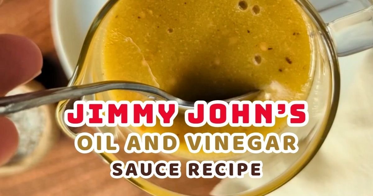 Jimmy John's Oil and Vinegar Sauce Recipe