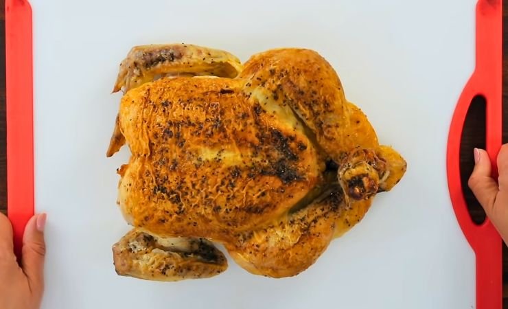 Add the Chicken and Pecans