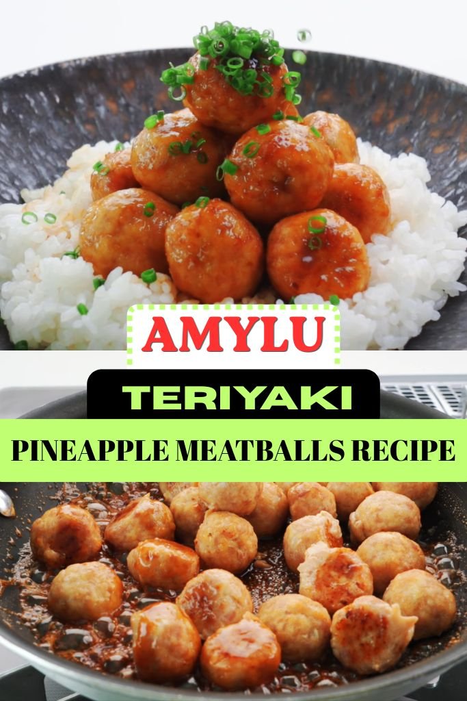 Amylu Teriyaki Pineapple Meatballs