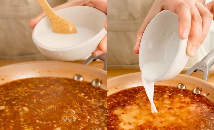 Add the Slurry and Thicken