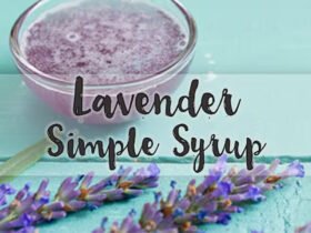 How to Make Lavender Simple Syrup