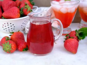 How to Make a Simple Strawberry Syrup (3 Ways)