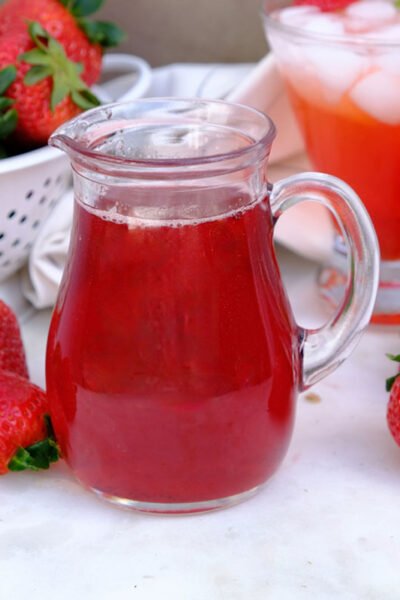 How to Make a Simple Strawberry Syrup (3 Ways)